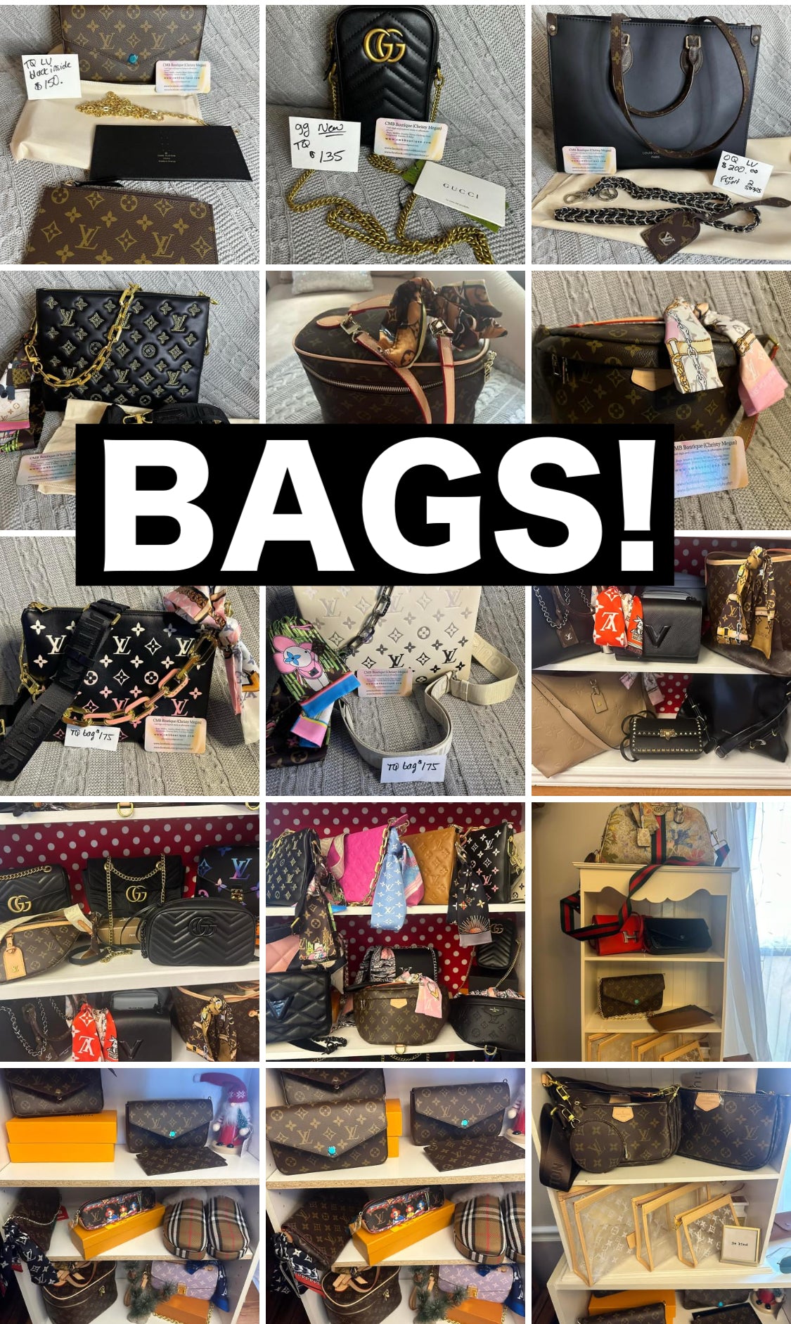 BAGS! ( OQ, TQ, 1:1 TQ)