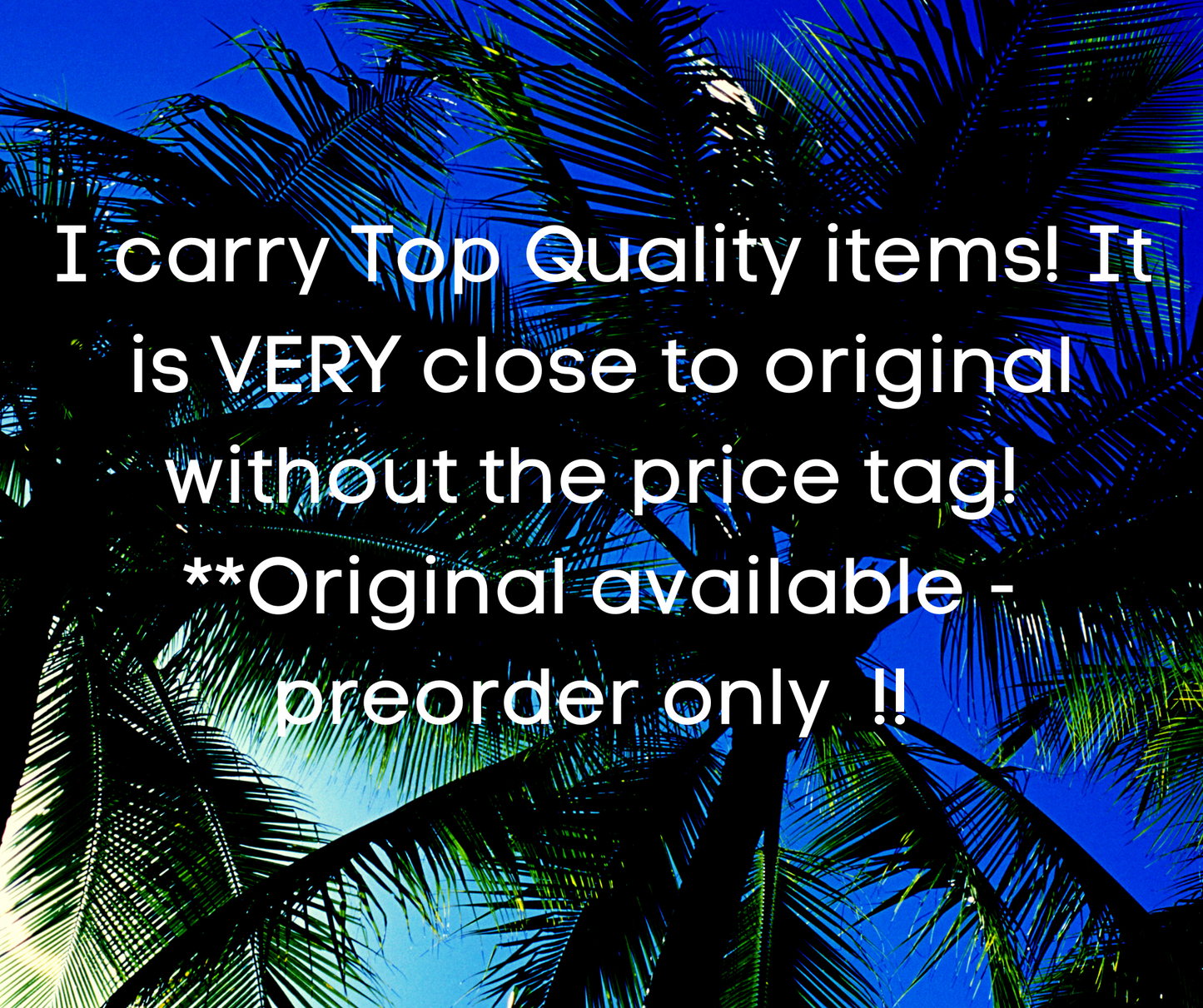 Top quality bags!